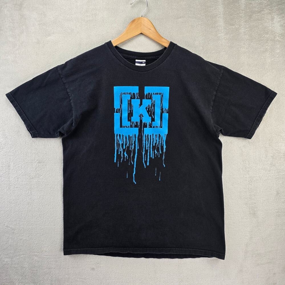 Vintage Krew Shirt Mens Large Faded 90s Y2K Streetwear Skater Spitfire Kr3w